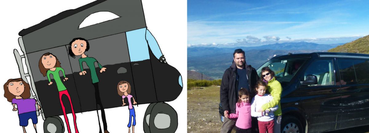 FAMILIAS VIAJERAS: VIAJANDO EN FURGO