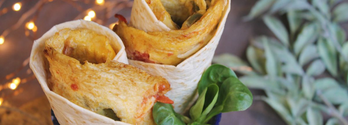 RECETA WRAP DE TORTILLA CAMPERA