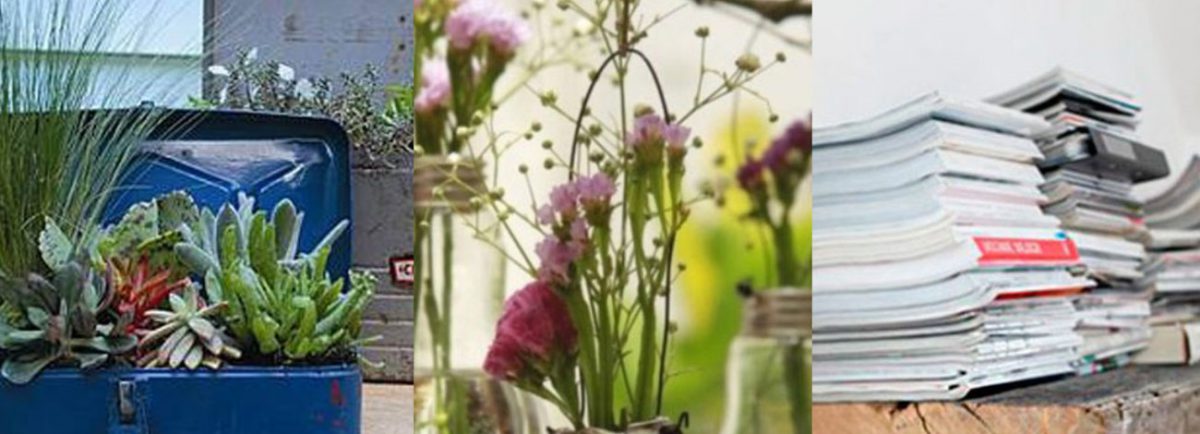 DIY Decoración Eco-Friendly: 5 ideas de decoración usando materiales reciclados