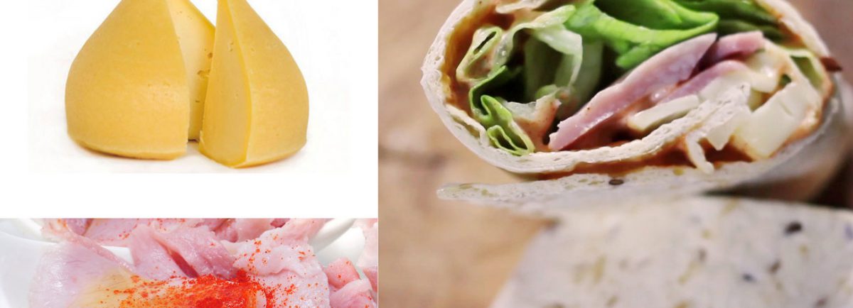 CÓMO HACER UN APERITIVO DE LACÓN Y QUESO DE TETILLA