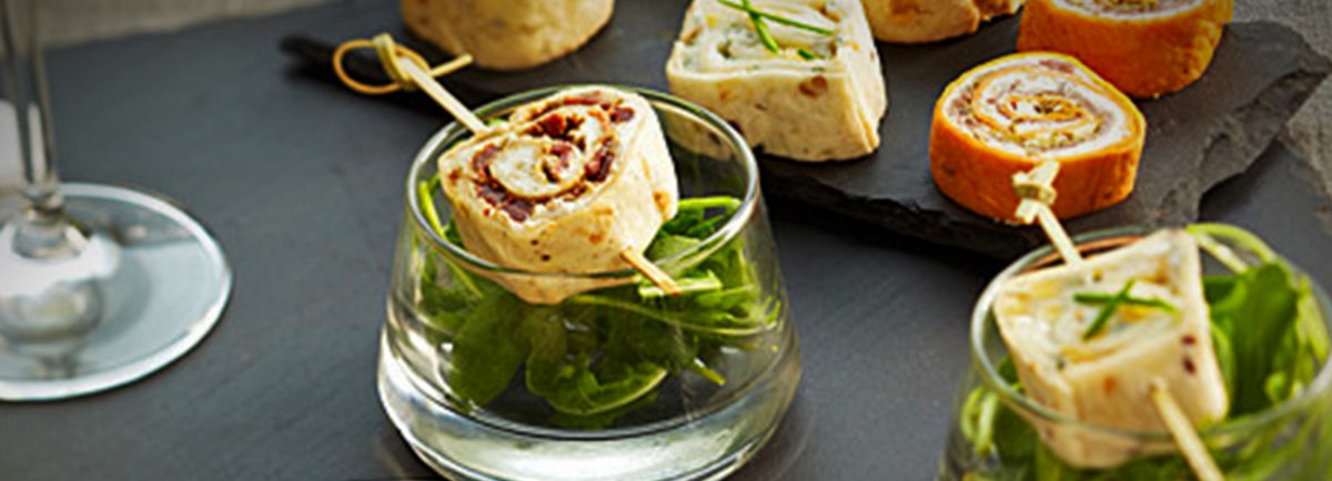 Mini Mission Wraps de atún y mozzarella