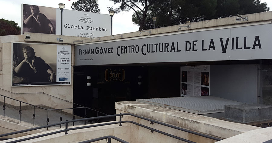 Exposición Gloria Fuertes teatro Fernan Gomez