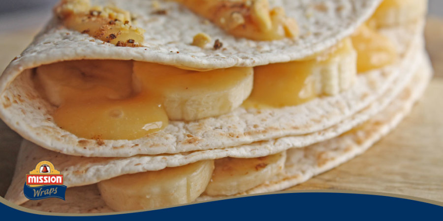 crepe de platano y flan paso a paso