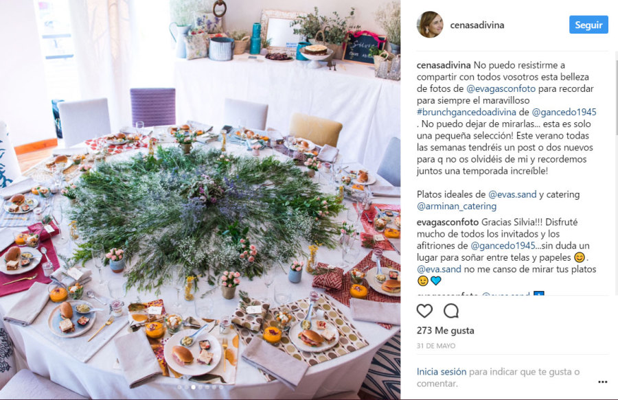 cenas adivina mesa puesta para invitados