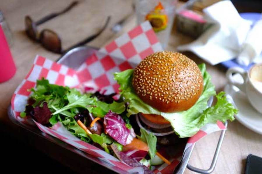 hamburguesa con queso