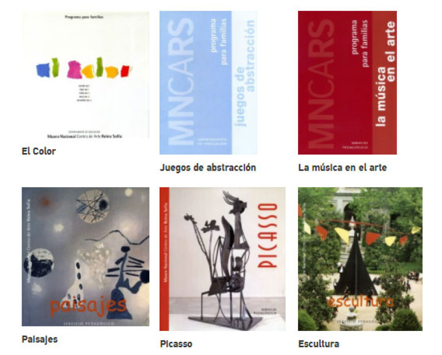 guias para niños y adultos familias Museo Reina Sofía