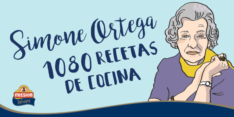 Simone Ortega 1080 recetas de cocina retrato