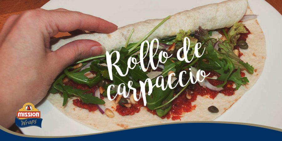 rollo de carpaccio receta